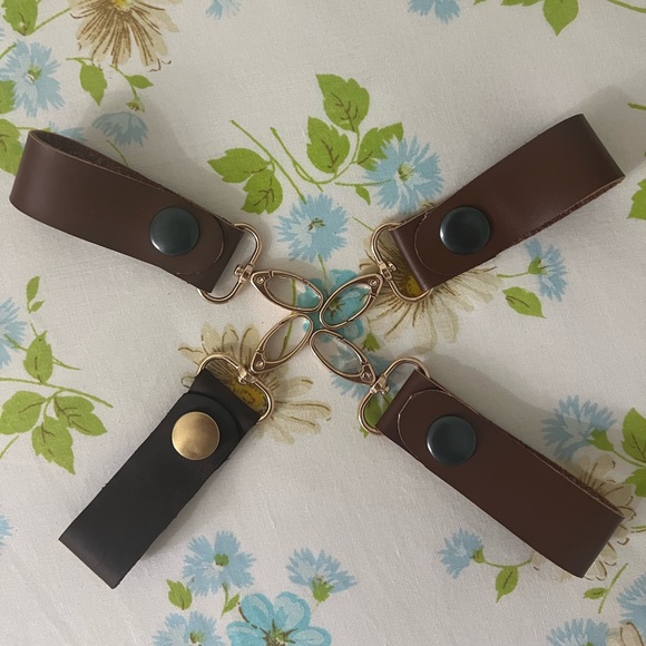 Handmade Genuine Leather Keychains - Picture 3 of 5